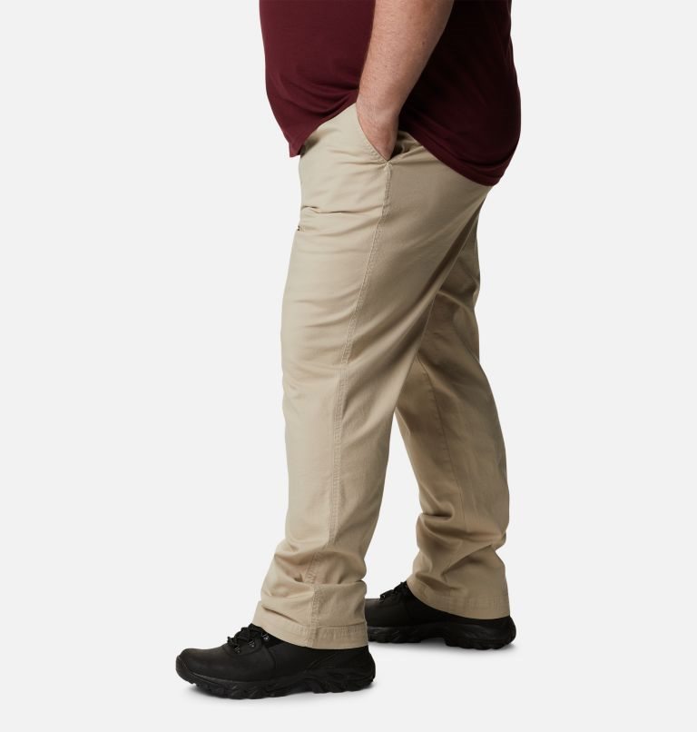 Men's Columbia Flex ROC Pants Khaki | Plus Size CA-F56C0